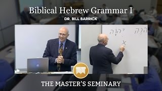 Lecture 22 Biblical Hebrew Grammar I  Dr Bill Barrick [upl. by Odelinda998]