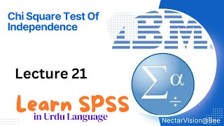 How to perform Chi Square test of Independence in SPSS  Lect 21 [upl. by Kevon]