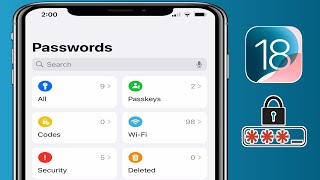 Jak znaleźć hasła na iPhonie iOS 18  Wyświetl zapisane hasła na iPhonie [upl. by Yaj]