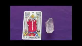 The Hierophant Major Arcana 5  Meaning and Interpretation in a Tarot Reading [upl. by Haymes]