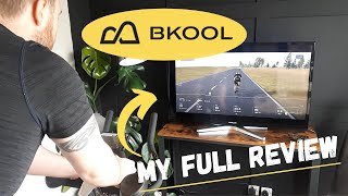 Bkool Cycling Simulator Full Review  Virtual Indoor Cycling [upl. by Eilegna]