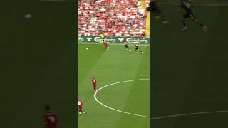 Superb pass dribble amp Salah goal vs Arsenal [upl. by Schuler537]