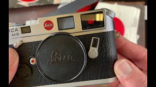 Lot 186 A Leica M6 Classic Wetzlar Rangefinder condition report [upl. by Tessi]