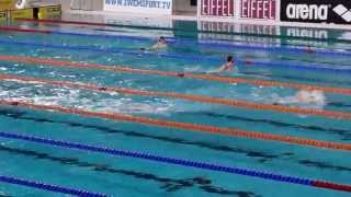 Gehandicapten dames  Swimcup Eindhoven 2013  100m schoolslag finale [upl. by Nomolos94]