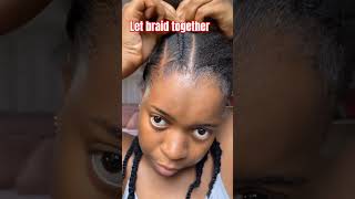 hair hairstyle braids transition [upl. by Waal]