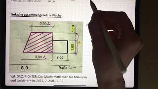 Flächenberechnung nach VOB Teil 1 ohne Schnickschnack [upl. by Madid]