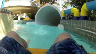 POV  The Blast slide at Wet n Wild water park in Orlando Florida [upl. by Ayaj349]