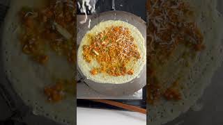 Street style jini dosa recipe food shorts dosarecipe viralvideo indianrecipe dosa [upl. by Ailis]