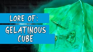 Who is Gelatinous Cube ► DND LORE [upl. by Ahsinna]