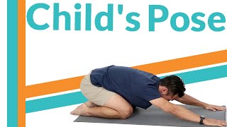 Childs Pose for Lower Back Pain [upl. by Eixam]