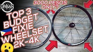 2020 TOP 3 BUDGET FIXIE WHEELSET 😮 The Best 😍 [upl. by Monique]