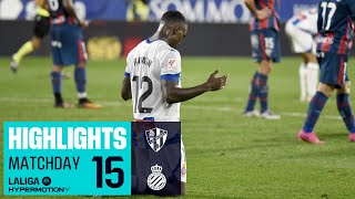 Resumen de SD Huesca vs RCD Espanyol 11 [upl. by Gausman]