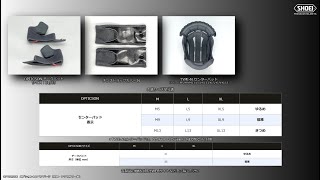 OPTICSONオプションパーツ【内装・アクセサリー】【SHOEI公式】 [upl. by Artinahs122]