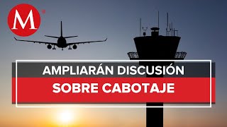 Adán Augusto López acuerda con diputados posponer reformas para cabotaje aéreo [upl. by Elsworth]