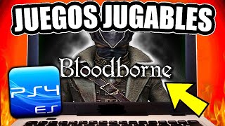 JUEGOS JUGABLES en SHADPS4 BLOODBORNE COMPATIBILIDAD ACTUAL😲 [upl. by Lamberto]