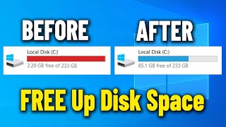 Free Up Your Disk Space By Delete pagefilesys amp hiberfilsys Files in Windows 10 1187  How To ✅ [upl. by Sewel]