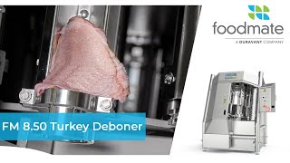 FM 850 Turkey deboning  Turkey ThighDrumstickPrimeWing Deboner  Foodmate [upl. by Mercorr141]