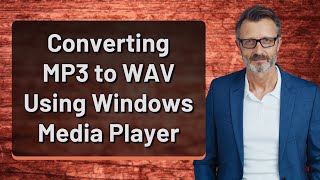 Converting MP3 to WAV Using Windows Media Player [upl. by Bundy]