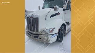 Ohio Turnpike fires plow driver responsible for damaging more than 50 cars in Erie County [upl. by Dorsey]