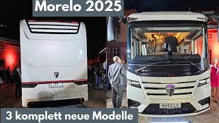 MORELO 2025  3 neue Modelle  Wohnmobile Exklusiv morgen mit Robert Crispens [upl. by Relyhcs]