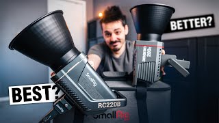 Smallrig RC 220B vs Aputure Amaran 200x  COMPARISON and Review [upl. by Ailecnarf]