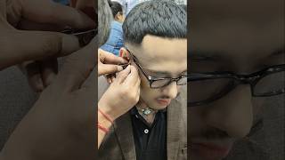 Tragus piercing in delhi painlesstrending youtubeshorts youtube shorts [upl. by Fredericka]