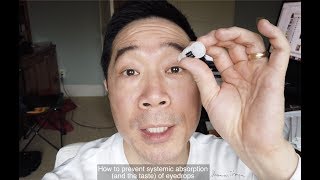 Why do I taste my eye drops How to prevent systemic absorption of eye drops [upl. by Reisfield]