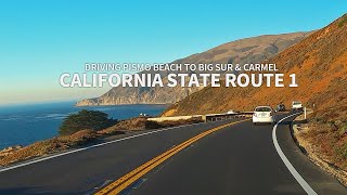 Full CALIFORNIA STATE ROUTE 1  Driving Pismo Beach to Big Sur and Carmel California USA 4K [upl. by Hahn]