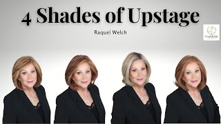 Raquel Welch UPSTAGE  4 Shades ❗Color Showcase❗ Crazy Wig Lady [upl. by Arak]