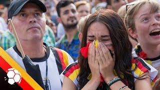 WM 2018 Deutschland raus  Entsetzen bei den Fans [upl. by Dlanor]