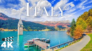 Most Beautifull Italy 4K  Explore The Breathtaking Beauty Of Europe Gardens With Relaxing Music [upl. by Reitman81]