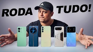 TOP 7 Celulares Gamer BOM e BARATOS que RODA TUDO em 2024 [upl. by Otir942]