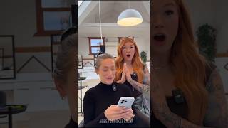 Blonde hair transformation hairstyle hairsalon blondehair haircuts [upl. by Onoitna764]