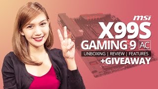 MSI X99S GAMING 9 AC  Unboxing  Overview  Features  Streaming Engine [upl. by Claiborne506]