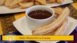 Churros con Salsa de Chocolate  Receta Casera [upl. by Weeks]