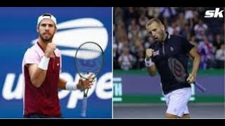 Daniel Evans vs Karen Khachanov  US Open 2024 [upl. by Kelcy63]