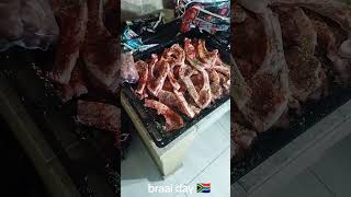 Braai Day 🇿🇦 food braai southafrica [upl. by Llenrub]