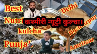 Kashmiri Nutri Kulcha in Hoshiarpur Punjab hoshiarpur amritsarnutrikulcha [upl. by Muslim]