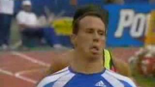 Sportgr  Kostas Kenderis wins 200metre final Sydney 2000 [upl. by Nauqat]