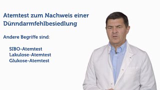 Atemtest zum Nachweis einer Dünndarmfehlbesiedlung  SIBOAtemtest [upl. by Alvy557]