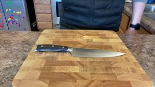 Wusthof Classic Ikon 8quot Chef Knife Mini Review [upl. by Delores218]