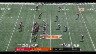 Texas vs Maryland Football Highlights [upl. by Gabler454]