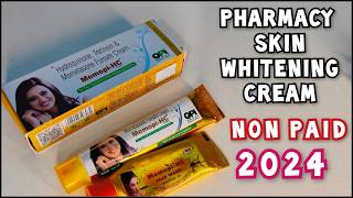 Pharmacy Skin Whitening Cream  Best fairness cream  2024  winter skincare [upl. by Poyssick]