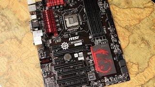 滿足中階遊戲玩家需要 MSI B85G43 GAMING 主機板 [upl. by Aronle]