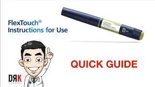 TRESIBA FlexTouch Pen Instructions for Use ✅ QuickGuide [upl. by Dorman]