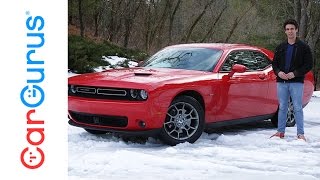 2017 Dodge Challenger  CarGurus Test Drive Review [upl. by Ienttirb176]