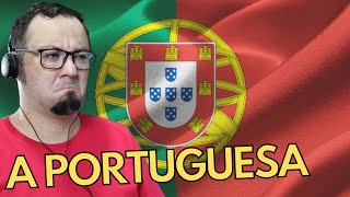 Músico brasileiro reage ao HINO NACIONAL PORTUGUÊS [upl. by Ahsenhoj875]