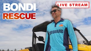 Lifeguard Bagus goes LIVE Between the Flags Season 2 Episode 1 Bondi Rescue Livestream Show [upl. by Atis]