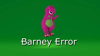 Barney Error Xbox One X Edition 16 ONLY [upl. by Eelirak]