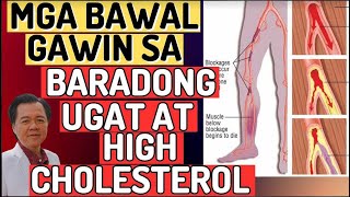 Mga Bawal Gawin sa Baradong Ugat at High Cholesterol  By Doc Willie Ong [upl. by Ahseel]